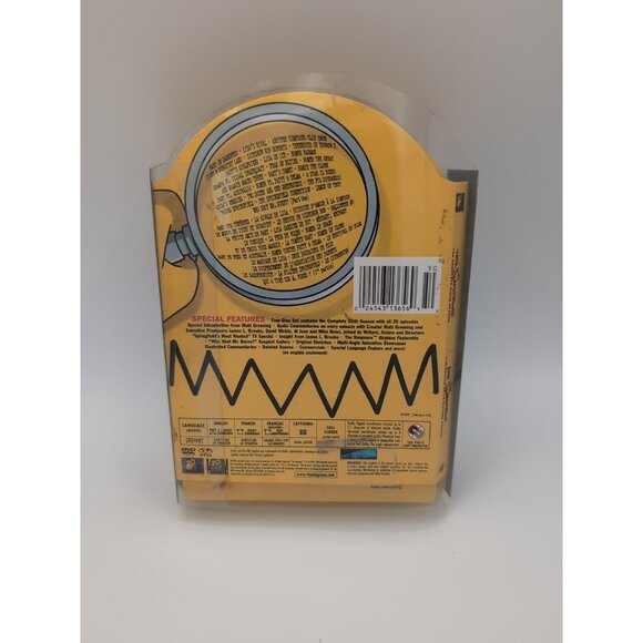 The Simpsons - Season 6 (DVD, 2005, 4-Disc Set, Bilingual version) - Picture 2 of 6